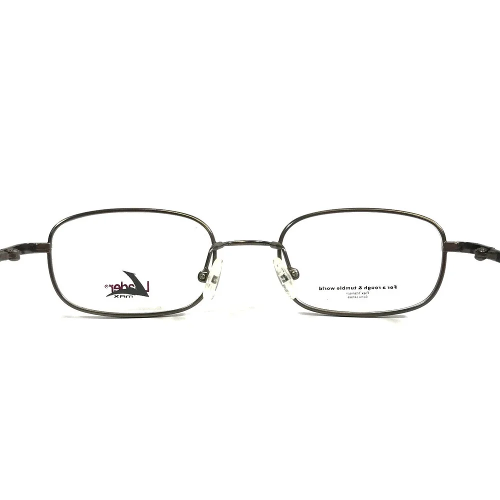 Leader Kids Safety Eyeglasses Frames LeaderMax LM203 Dark Gunmetal 46-19-125